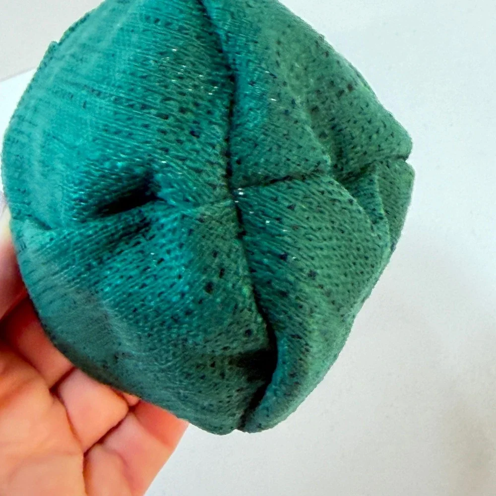 Longaberger Little Elf Basket Liner Ivy Green Woven Replacement Christmas